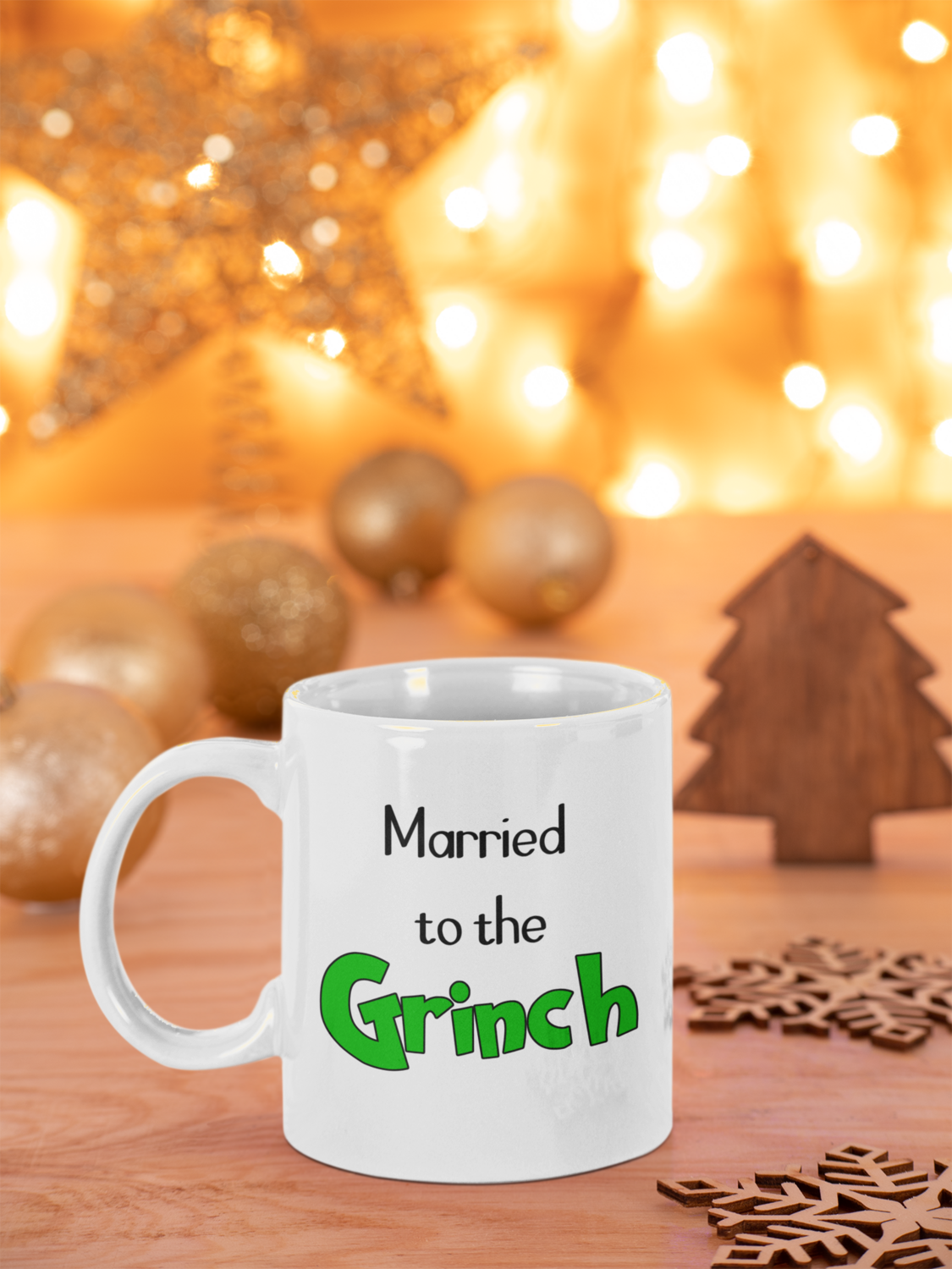 Married to the Grinch - 10oz Mug