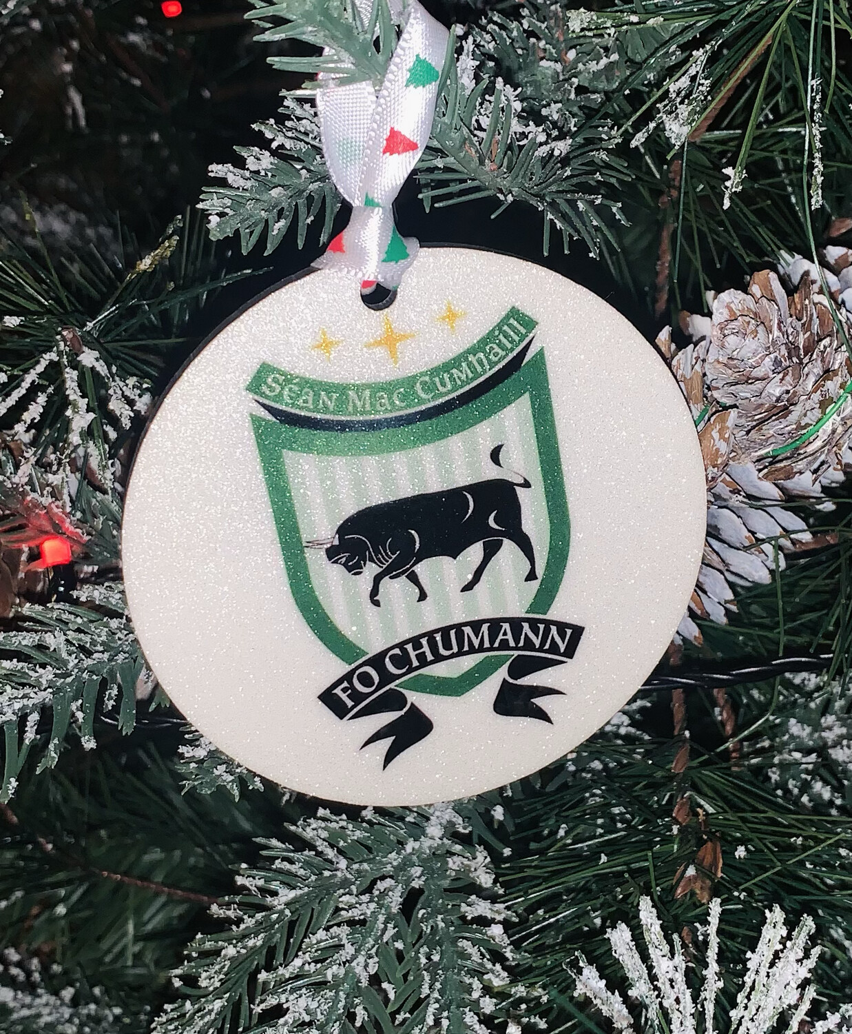 Any Logo - Tree Decoration - Sparkle Effect