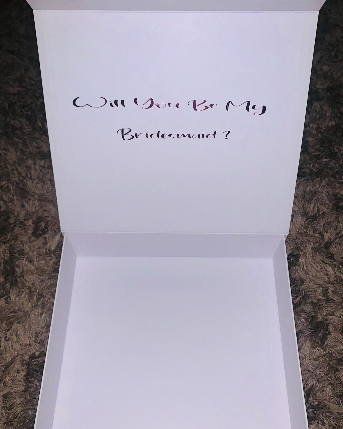 Bridesmaid Proposal Box