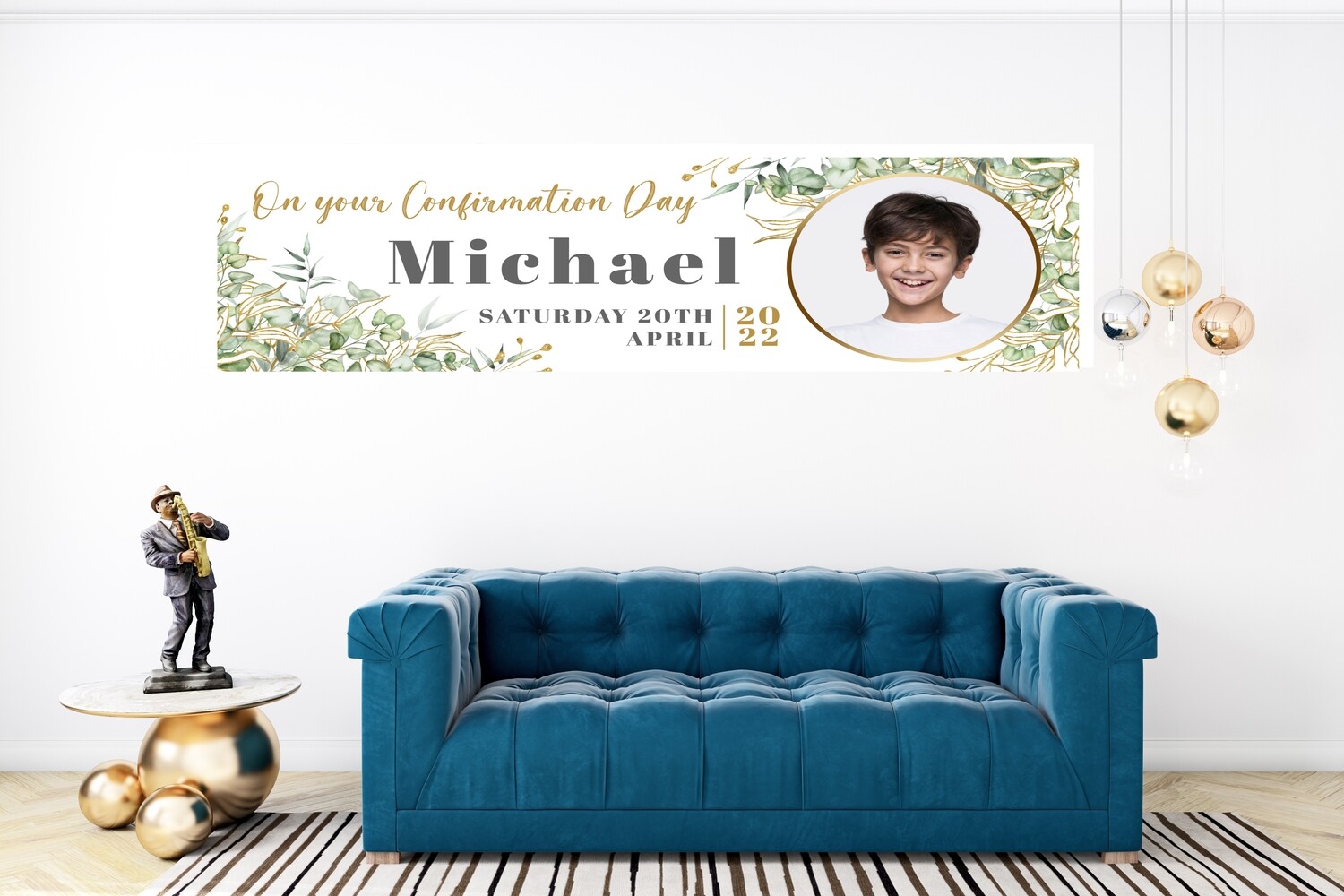 Confirmation Banner - Personalised - HUGE