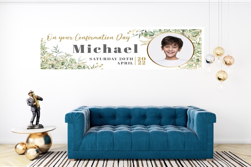 Confirmation Banner - Personalised - HUGE