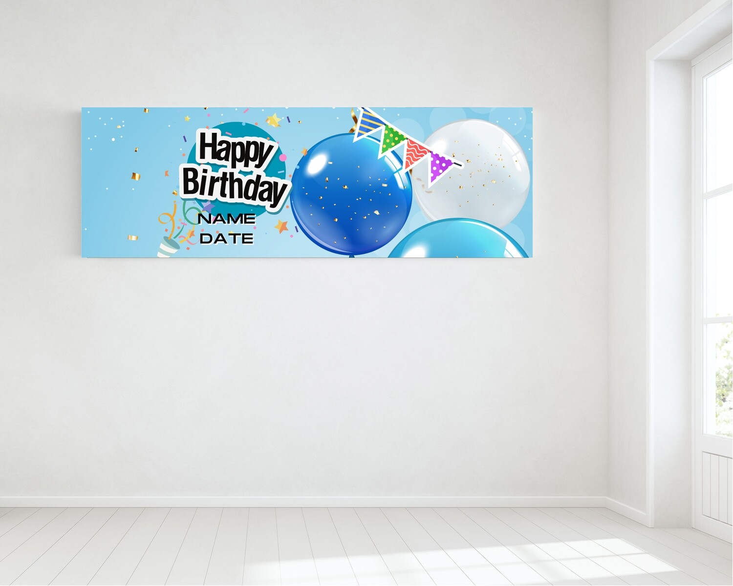 Personalised Birthday Banner - HUGE