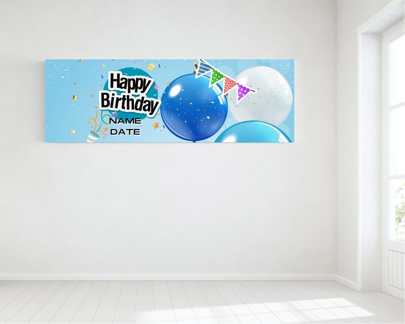 Personalised Birthday Banner - HUGE
