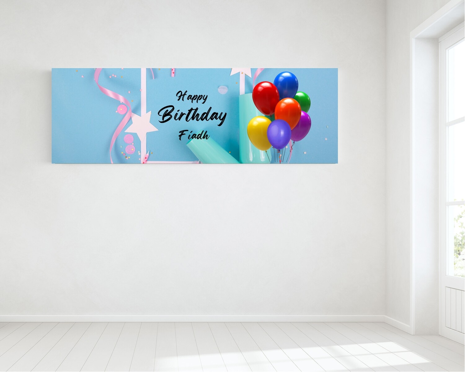 Personalised Birthday Banner - HUGE