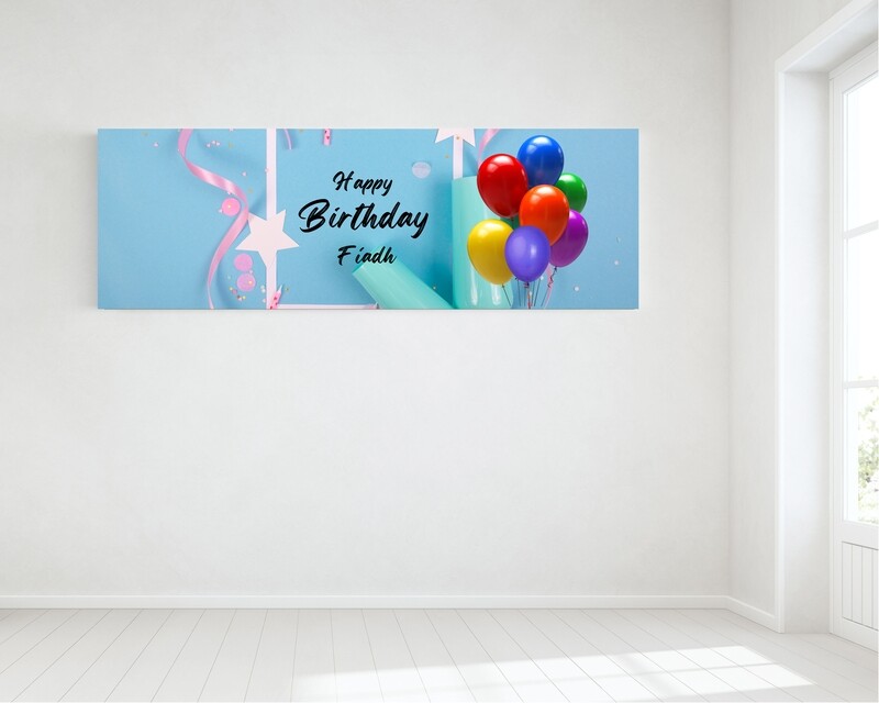 Personalised Birthday Banner - HUGE
