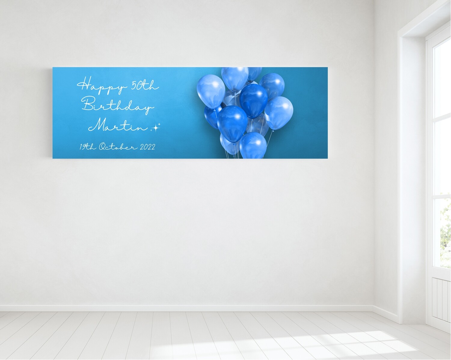 Birthday Banner - Personalised - HUGE