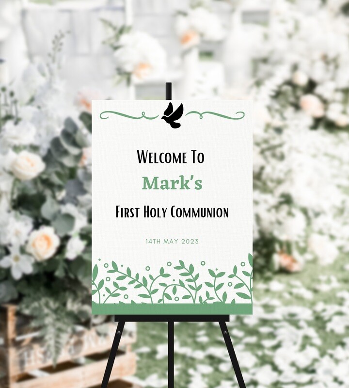 Welcome Sign - Style 6