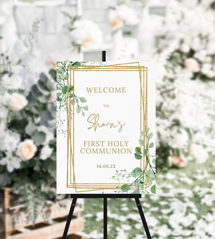 Welcome Sign - Style 10