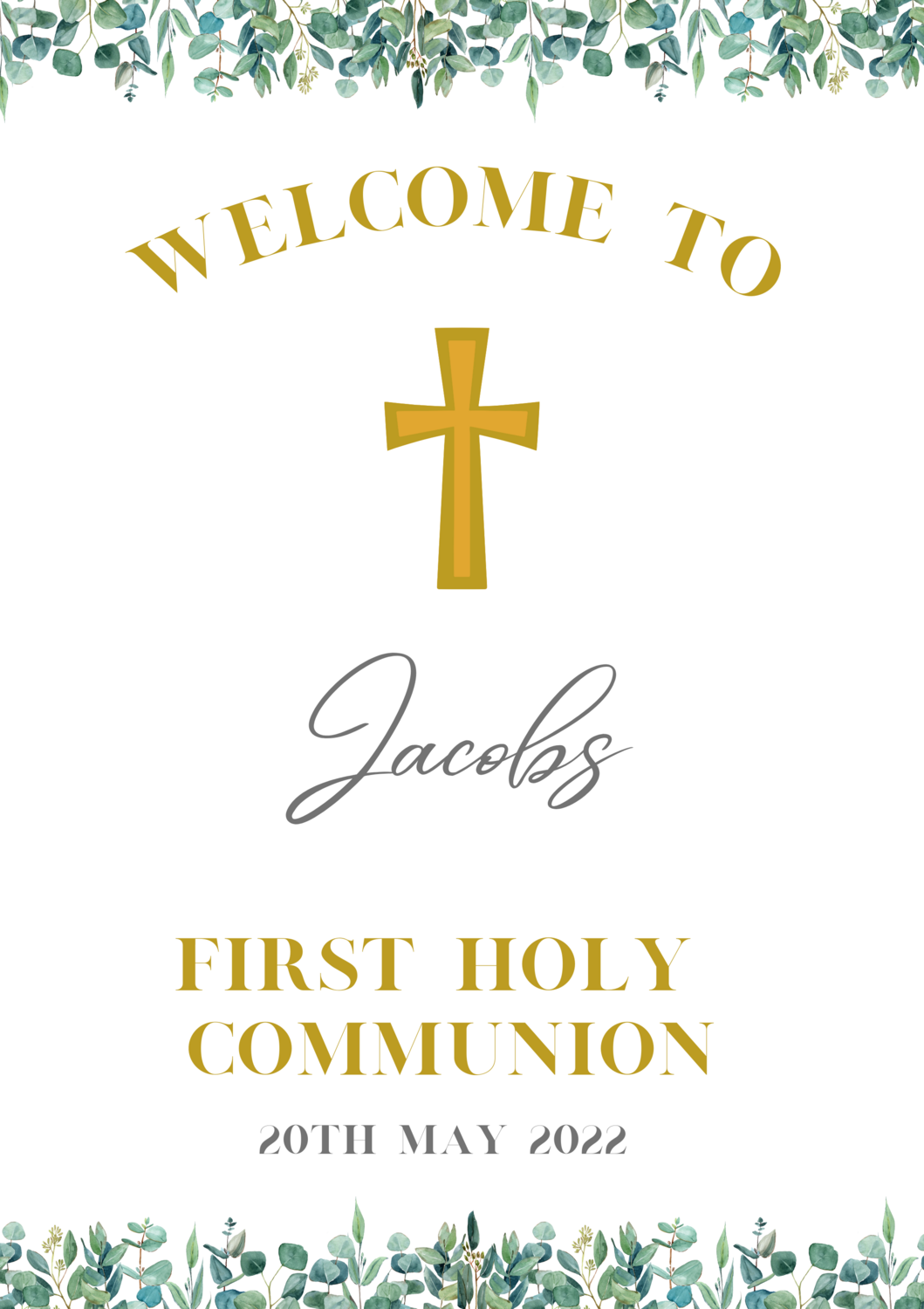 Welcome Sign - Style 11