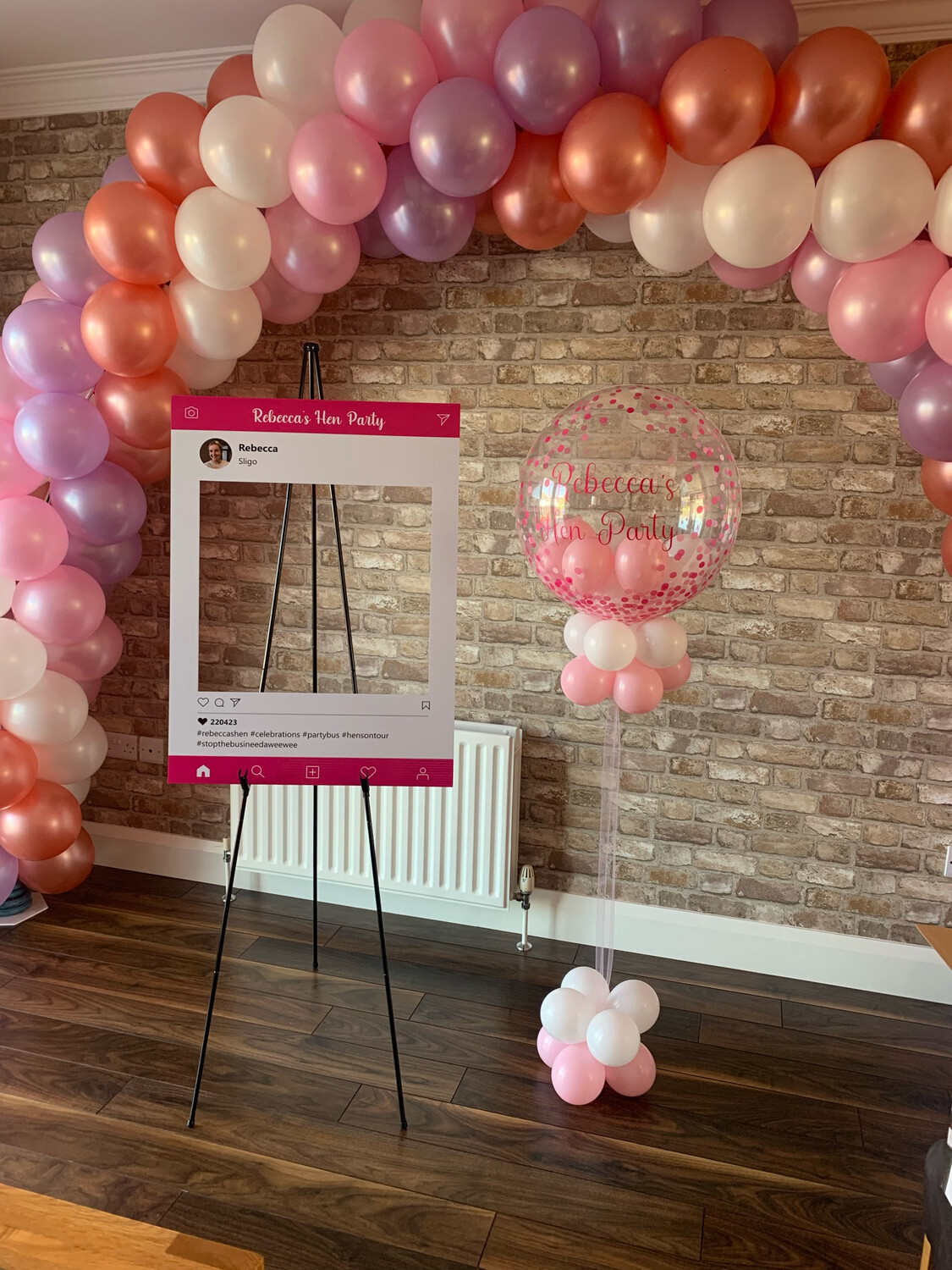 Pink Instagram Selfie Frame