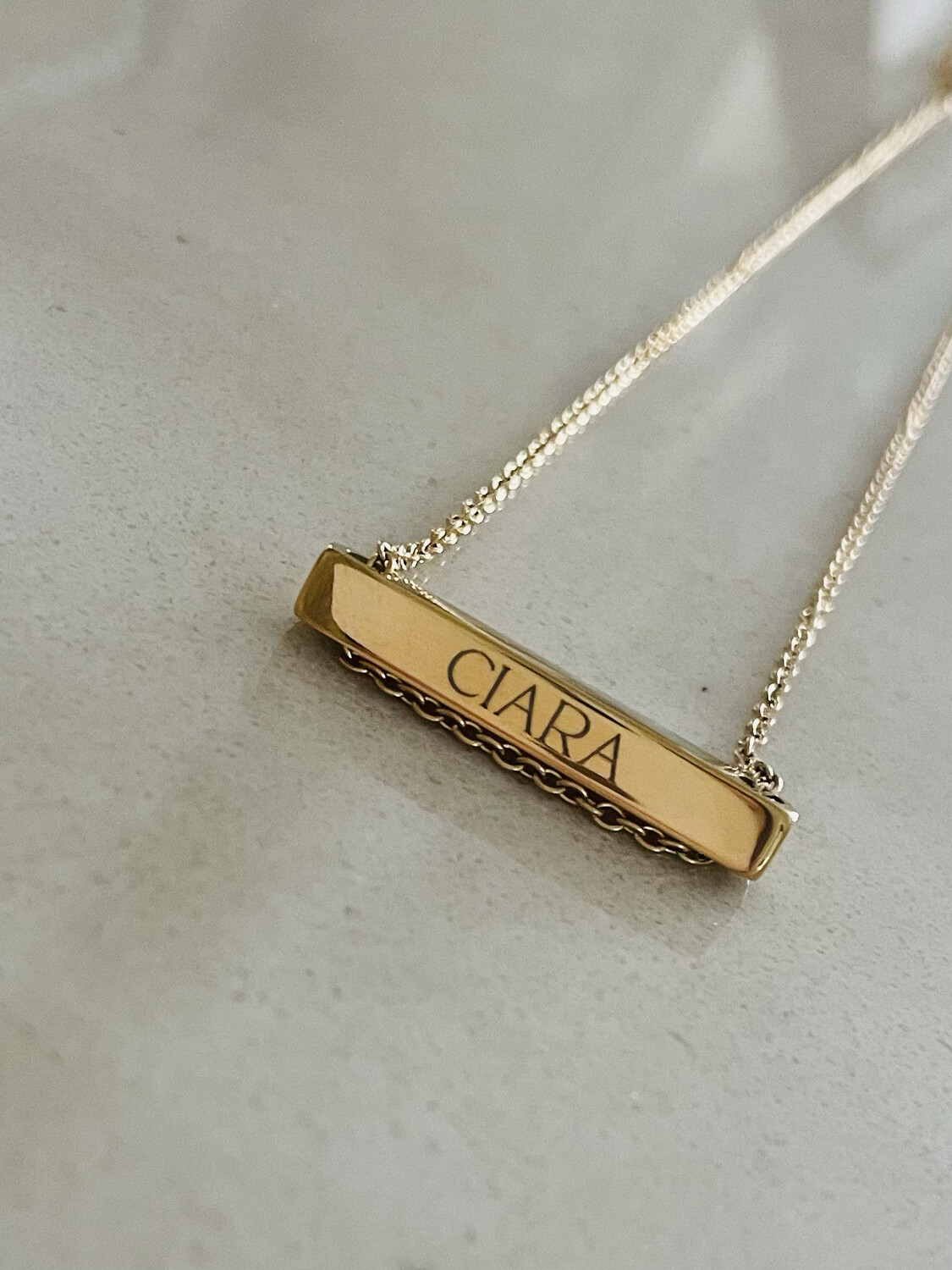 Name Bar Necklace