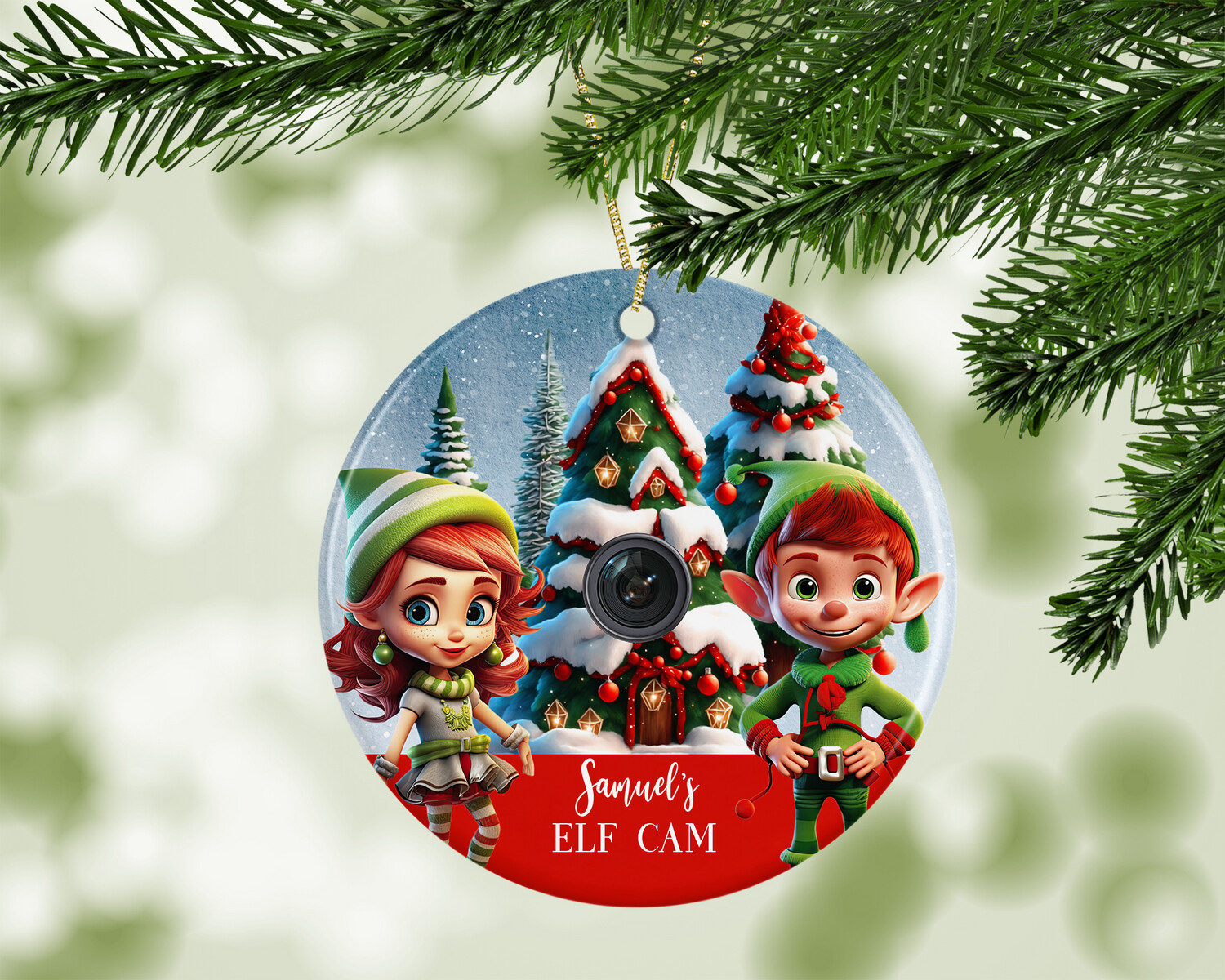 ELF Cam - Ceramic Tree Decoration