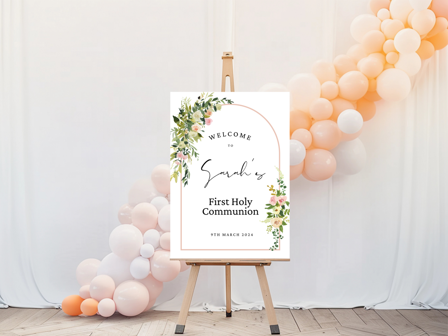 First Holy Communion Welcome Sign