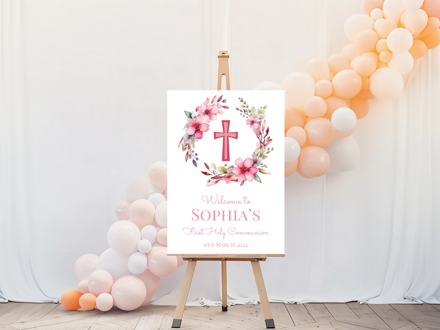 First Holy Communion Welcome Sign