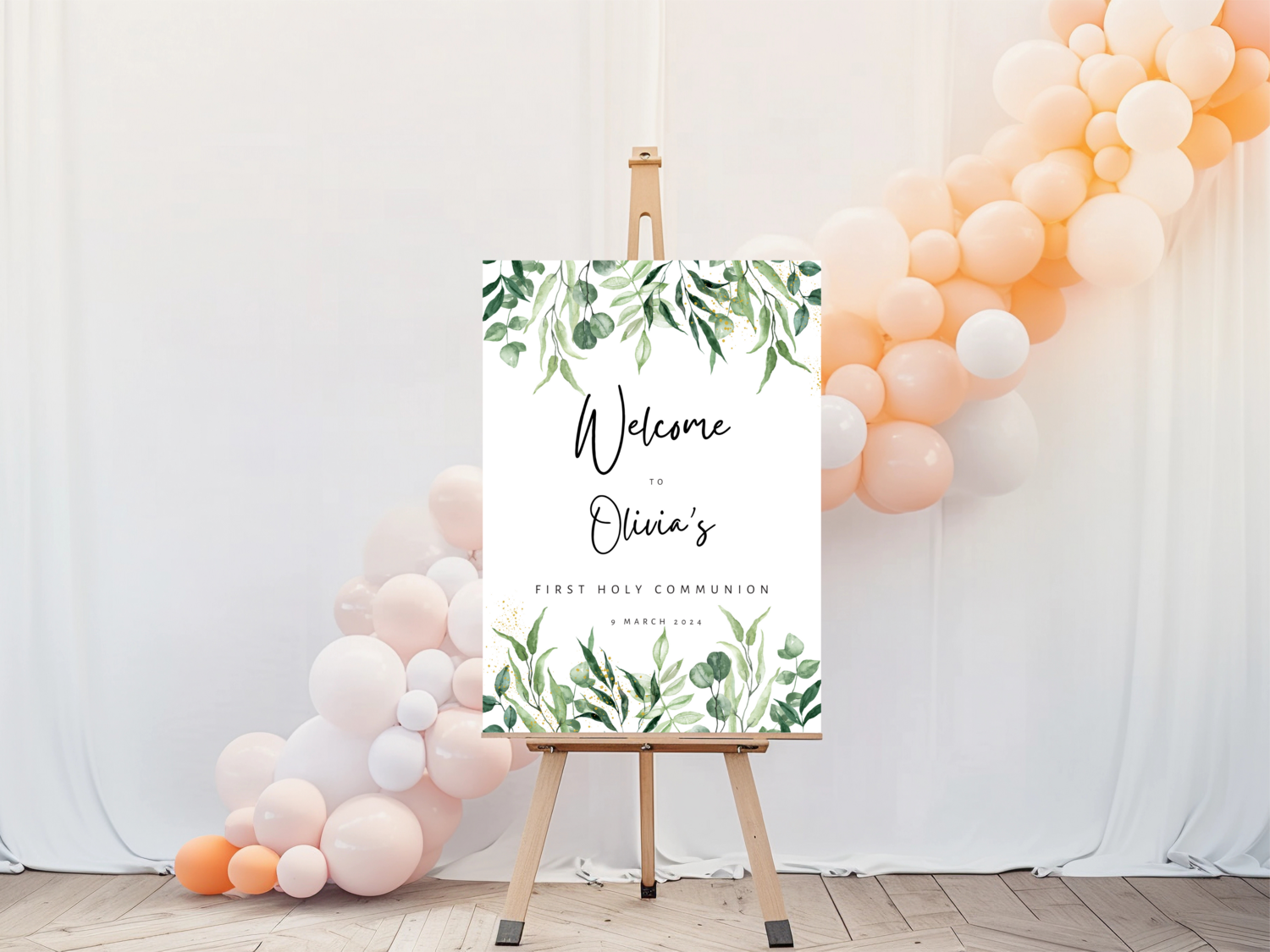 First Holy Communion Welcome Sign