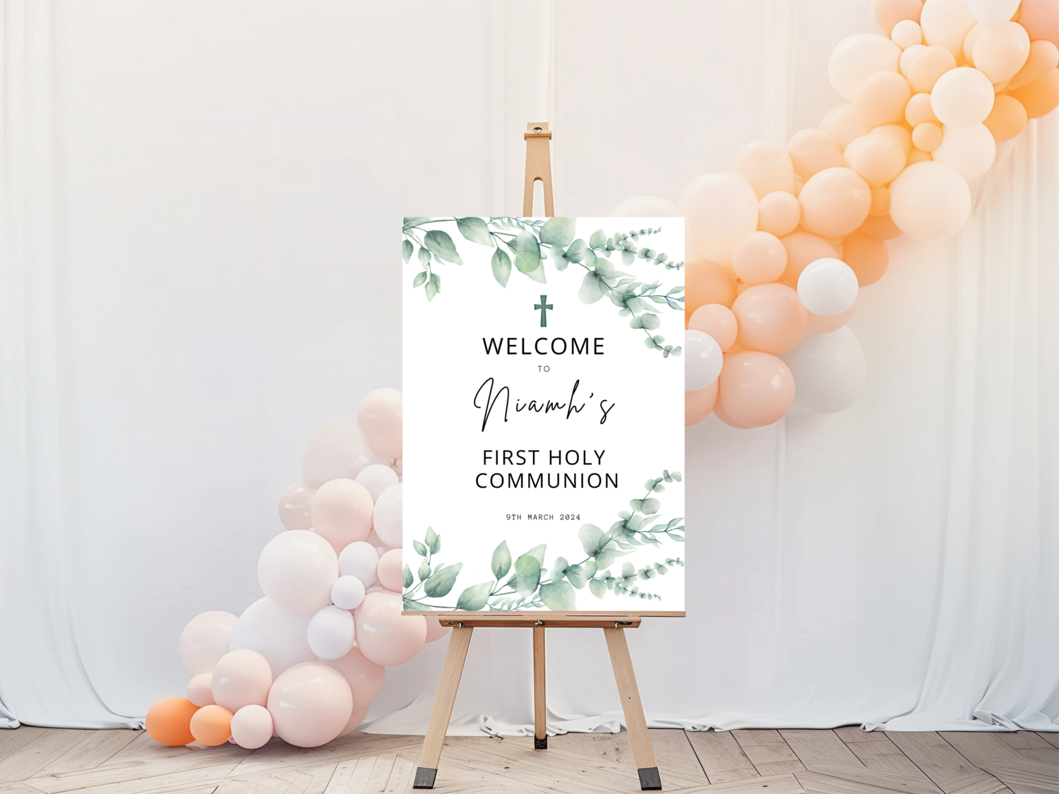 First Holy Communion Welcome Sign
