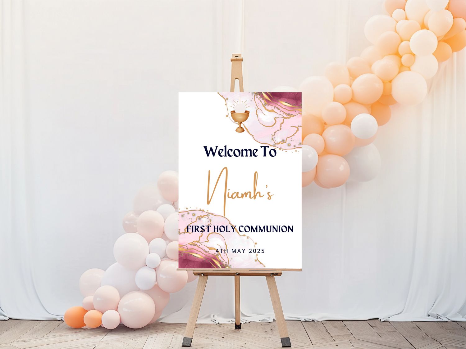 First Holy Communion Welcome Sign