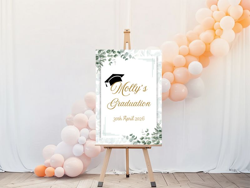 Graduation - Welcome Sign