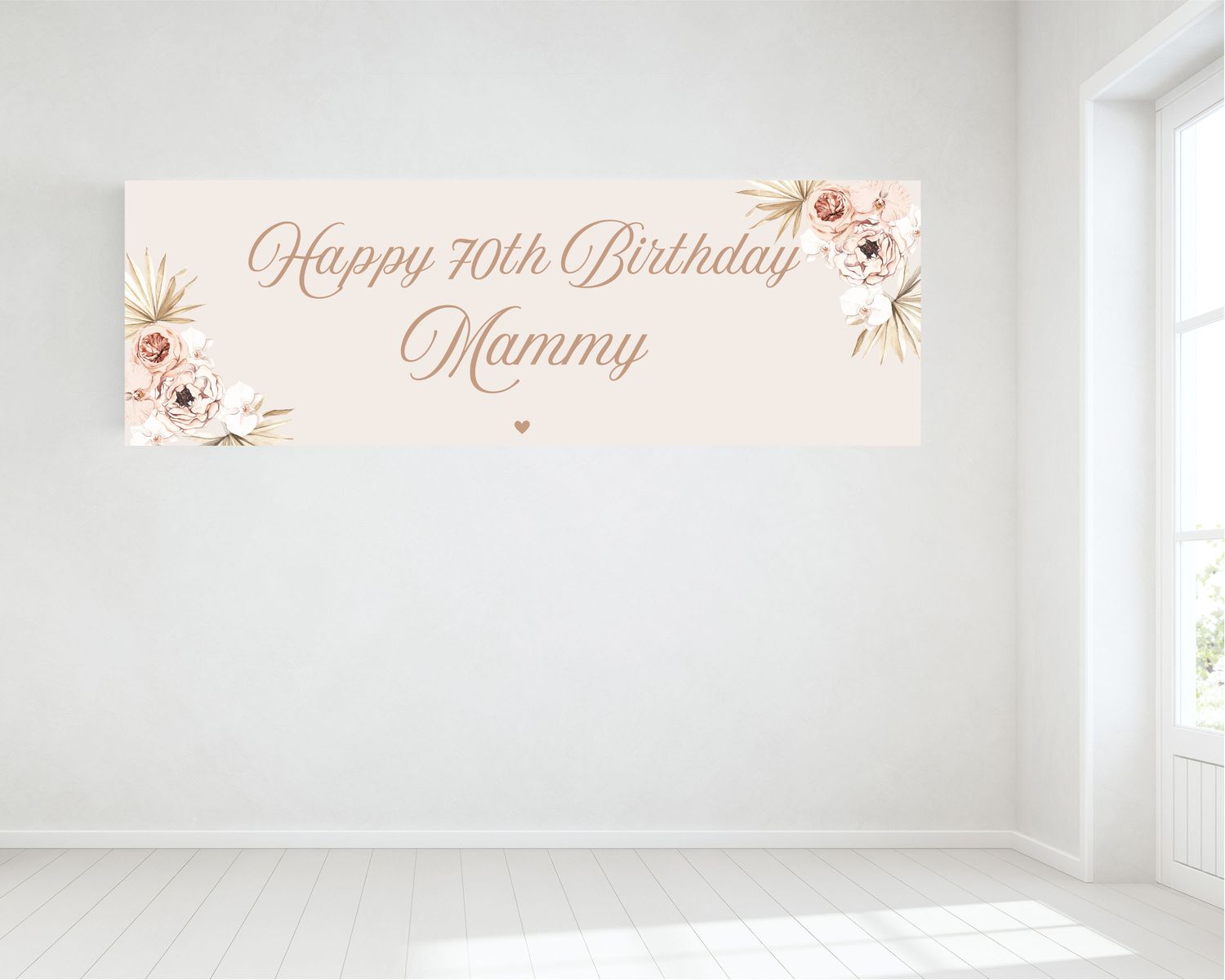 Birthday Banner - Personalised - HUGE