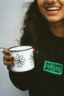 Be Kind Enamel Mug (2)