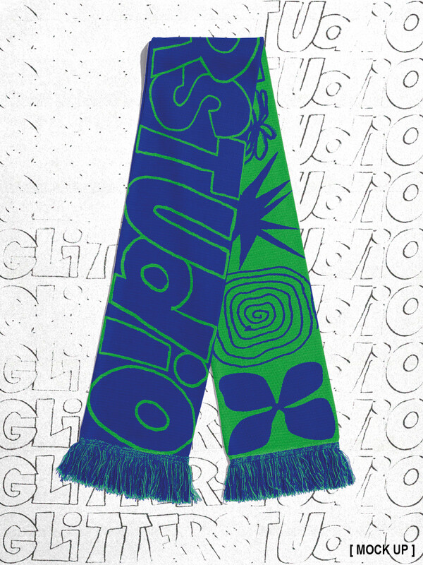 Glitterstudio Scarf (Blue/Green)