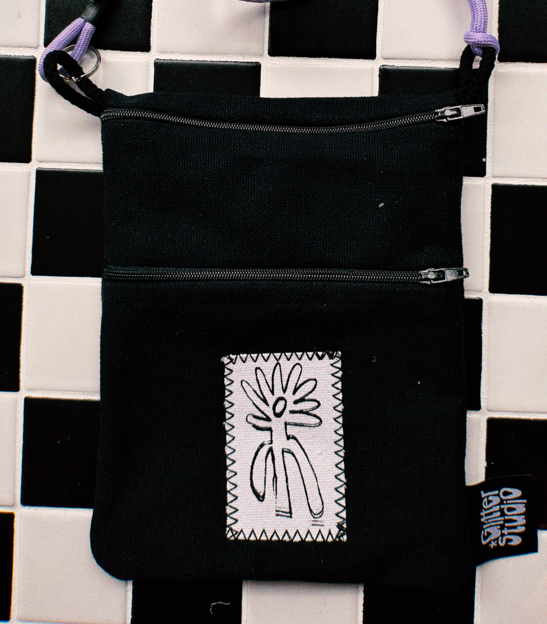 Festival Bag with Patch_2_Bloem