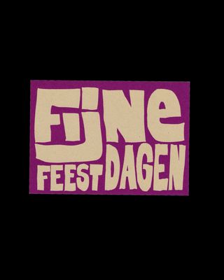 Fijne Feestdagen