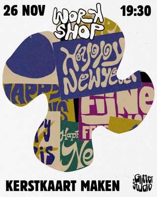 26nov WORKSHOP - Kerstkaarten drukken