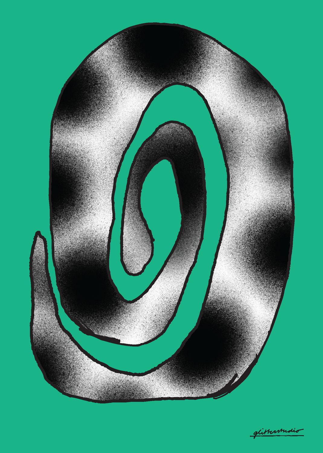 A4 Big Mood - Green-slang