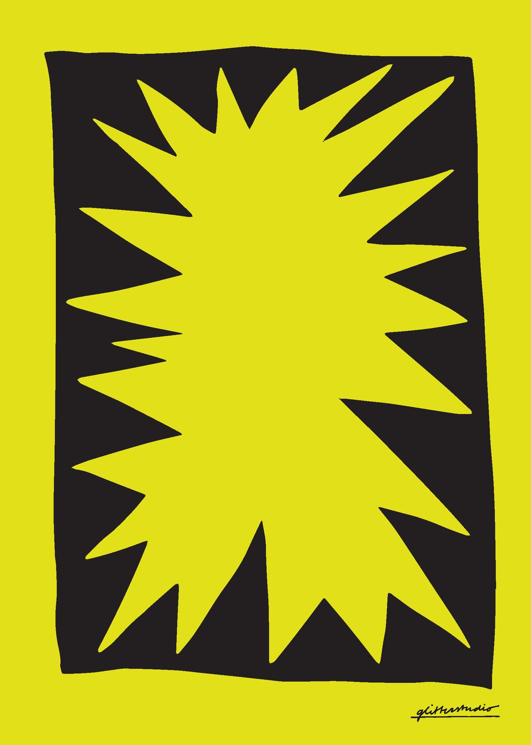 A4 Big Mood - yellow-knal