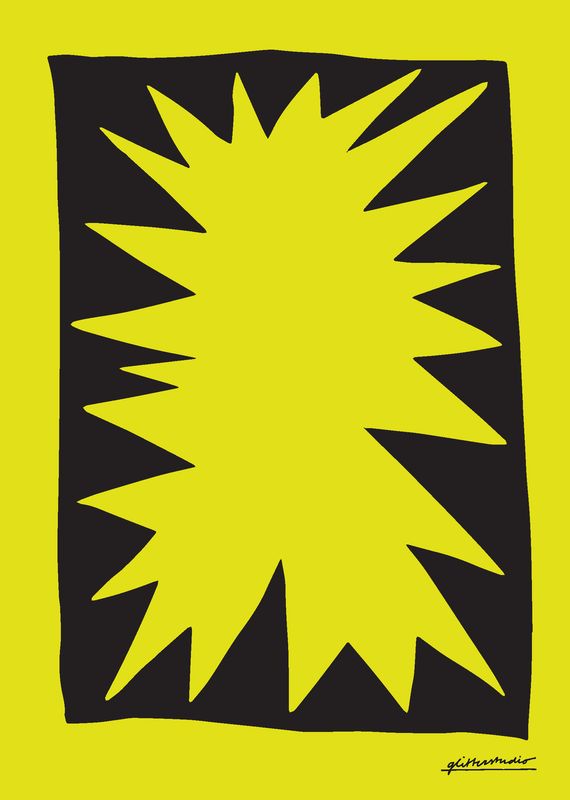 A4 Big Mood - yellow-knal