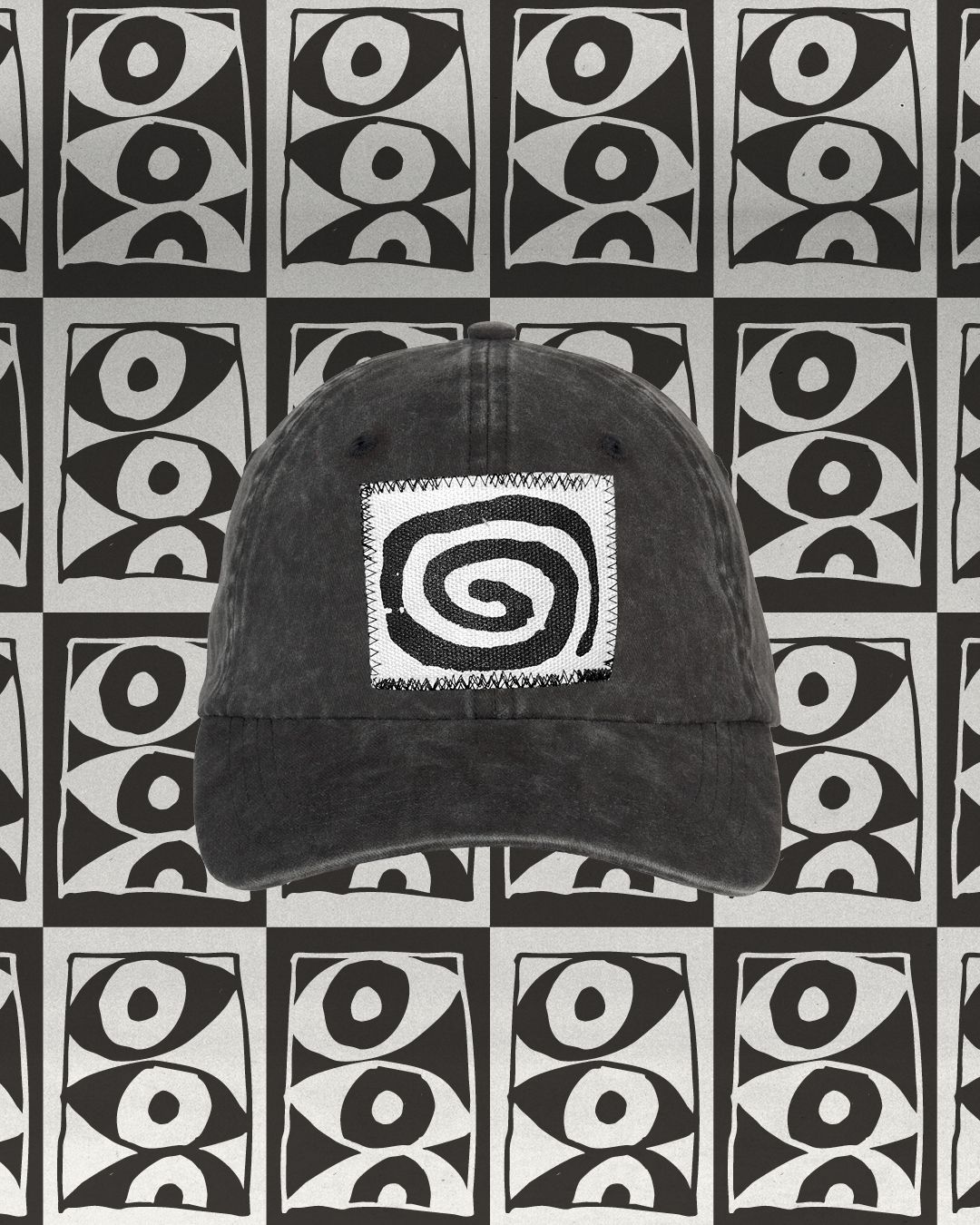 Big Mood Cap with spiral