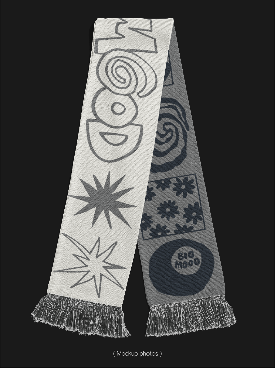 Glitterstudio BIG MOOD Scarf