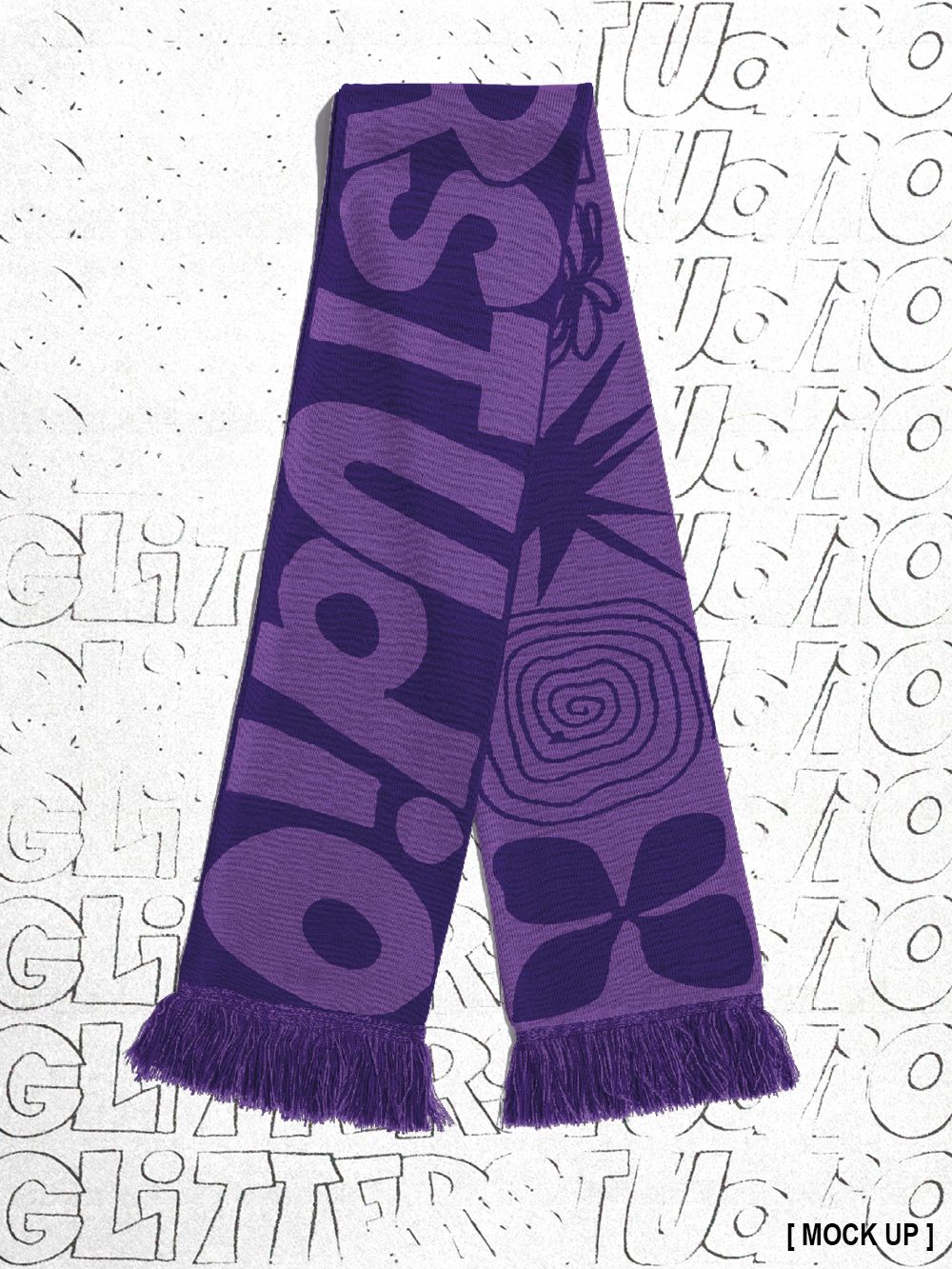 Glitterstudio Scarf (Purple)