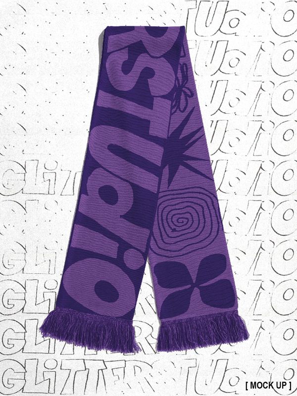 Glitterstudio Scarf (Purple)
