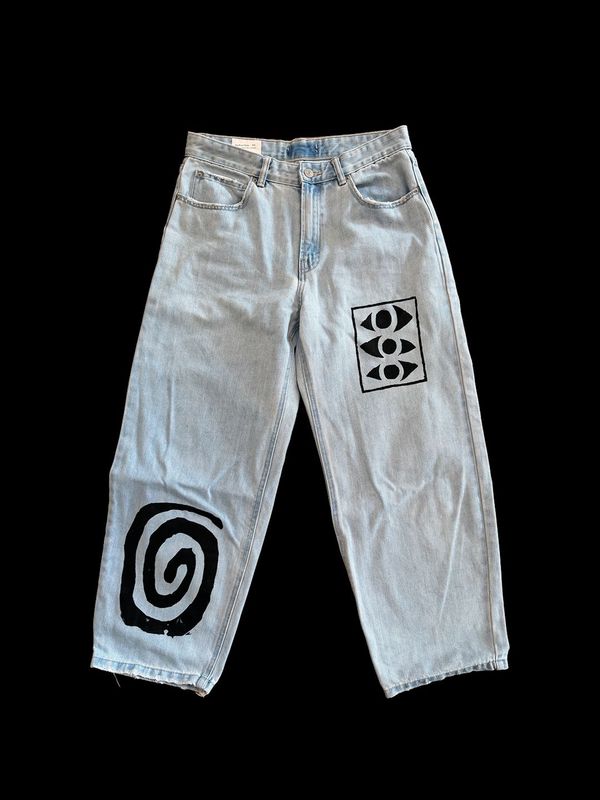 Re-purposed Barrel Pants