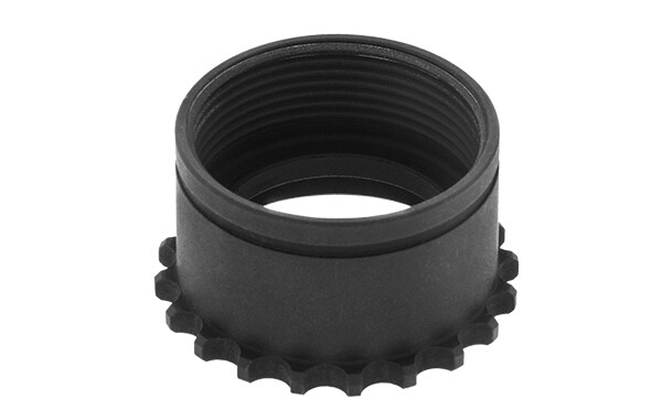 UTG Standard AR15 Steel Barrel Nut, Black