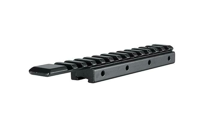 Hawke Adaptor Base 1 Piece, From: 11mm Airgun or 3⁄8″ Rifle, To: Weaver or Picatinny