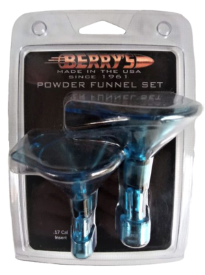 Berry&#39;s Powder Funnel Set From .17-50Cal