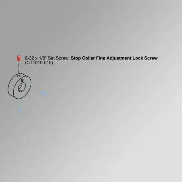 Forster Set Screw, Size: 8-32 X 1/8