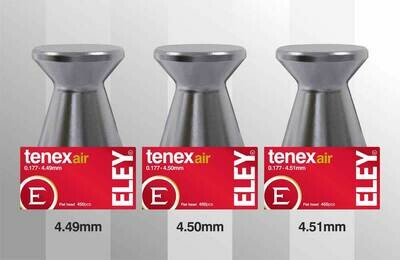 Eley Tenex Air Pellets 4.50 Per 450