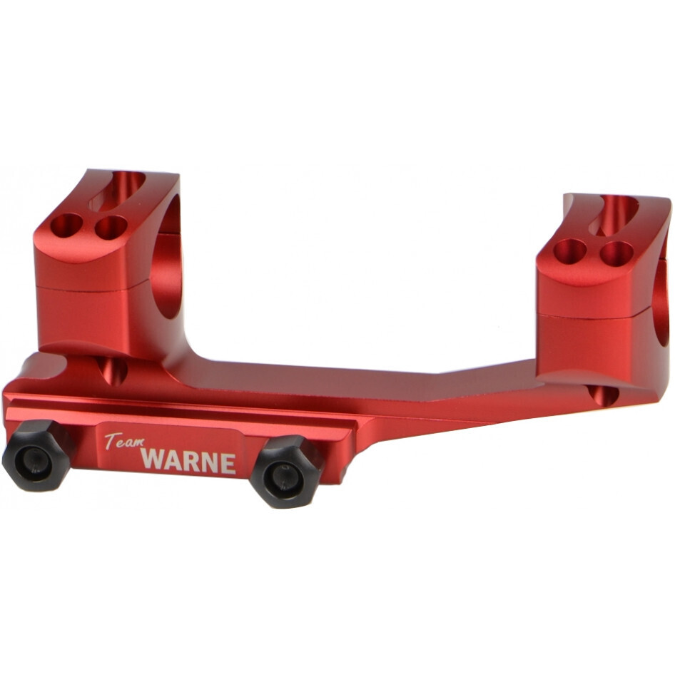 Warne 1&quot; Ext.Skeleton MSR Mount, Red