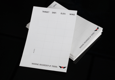 Warne Data Card Label Refills - 50Pk