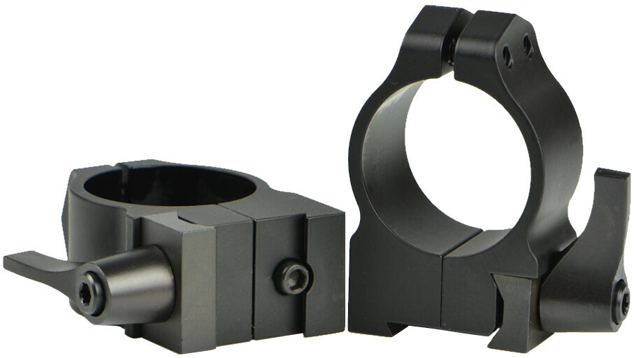Warne Qd Ringset For 1&quot; Med