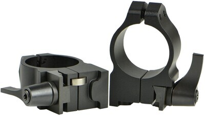 Warne Qd Ringset Ruger M77 1&quot; Hi