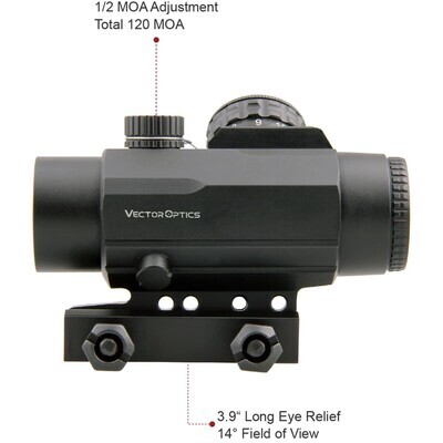 Vector Optics Calypos 1x30 SFP Prism Scope Riflescope
