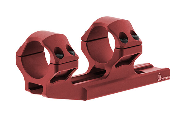 UTG ACCU-SYNC® 1&quot; Medium Profile 34mm Offset Picatinny Rings, Red