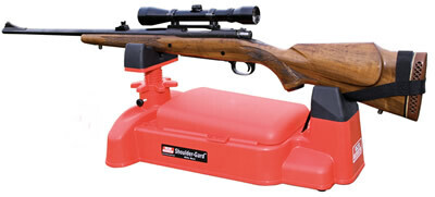 MTM Shoulder Gard Rifle Rest Red