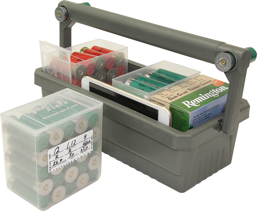 MTM Shotshell Box Caddy Army Green