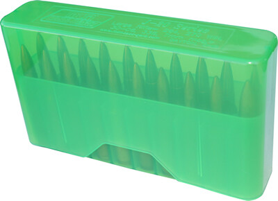 MTM Slip Top Ammo Box 20 Round Wsm Green